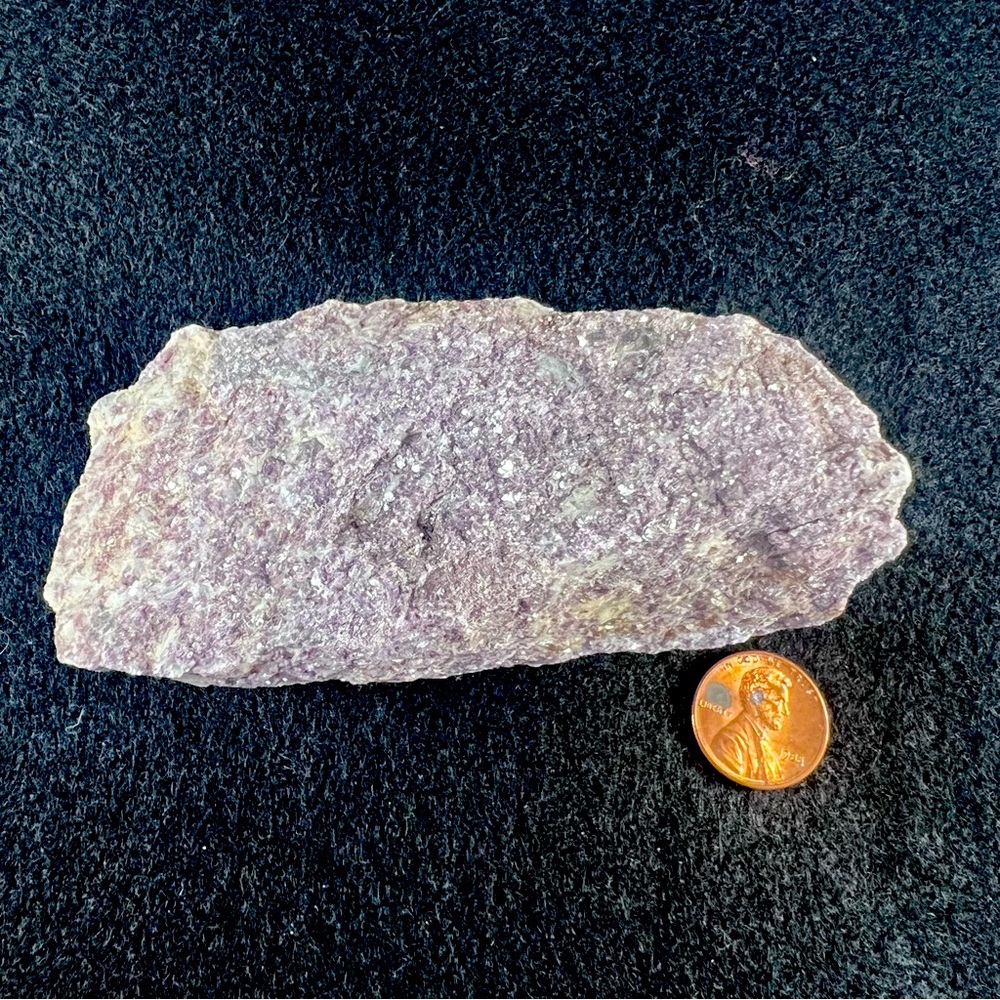 Lepidolite crystal